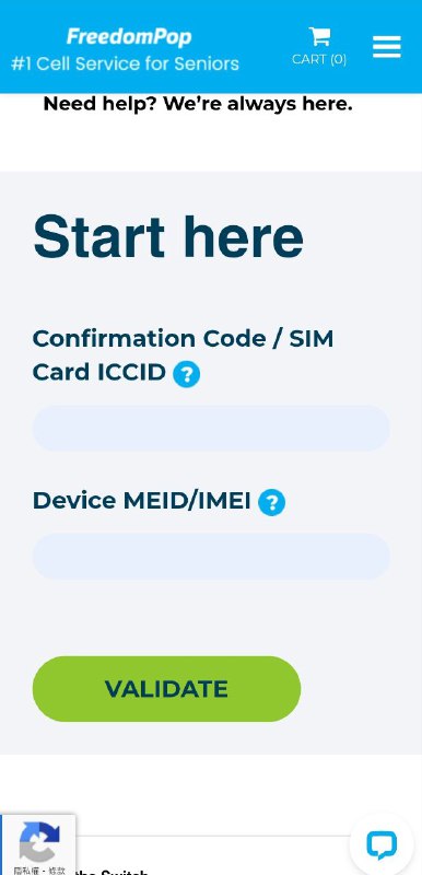 🇺🇸freedompop0月租保号esim简单略显复杂食用教程:1⃣️.前往