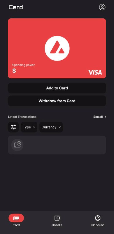 和infini最早的上游(bin 45492406)一样的两个链上卡片 EXA 和 Avalanche 