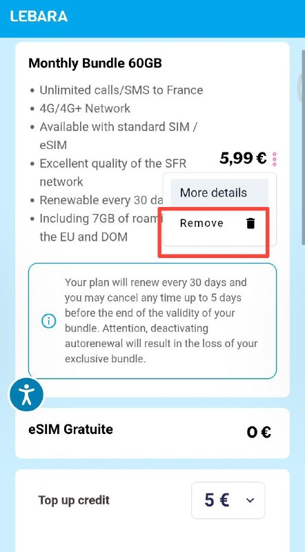 #eSIM🇫🇷Lebara PayGo eSIM简略食用教程 0⃣️首先在官网 