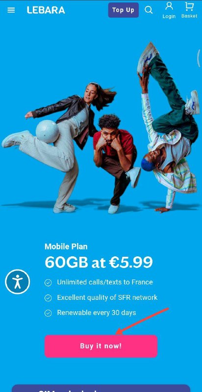 #eSIM🇫🇷Lebara PayGo eSIM简略食用教程 0⃣️首先在官网 