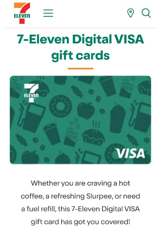 卡面+1，🇦🇺711 VISA礼品卡7-Eleven Digital VISA gift cards购买链接(1~1000aud)亚马逊链接(5aud)支持绑定Apple Pay/GPay/Samsung Pay