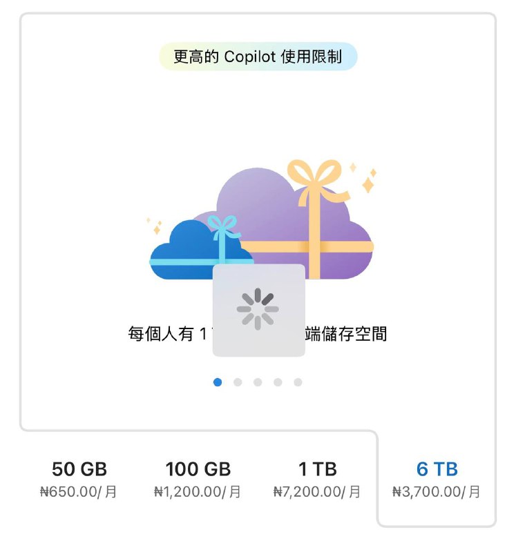 尼区office 365 家庭订阅(含AI)好像也bug价，只要3700₦尼区office 365 家庭订阅(含AI)好像也bug价，只要3700₦