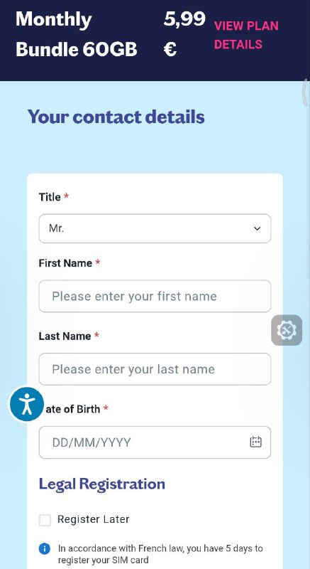 #eSIM🇫🇷Lebara PayGo eSIM简略食用教程 0⃣️首先在官网 