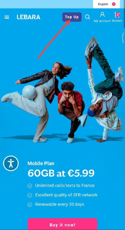 #eSIM🇫🇷Lebara PayGo eSIM简略食用教程 0⃣️首先在官网 