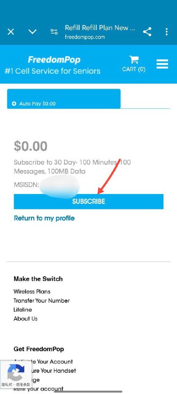 🇺🇸freedompop超简单续费指南:1⃣️.Google play/App Store下载freedompop app并登录(一定要设置密码登录)，选中已到期的号码后在底部Overview栏可以看到上面有个大大的RENEW PLAN2⃣️.点击RENEW PLAN并在p2弹窗点击RENEW FREE PLAN3⃣️.跳转到p3界面后点击SUBSCRIBE4⃣️.填写对应你billing address邮编的一张美国银行卡号(没有美卡的自行找网站生成一张虚拟的)，然后点击下方CHECKOUT5⃣️6⃣️.等待加载完成后看到p6所示有Plan has been applied即代表续期成功