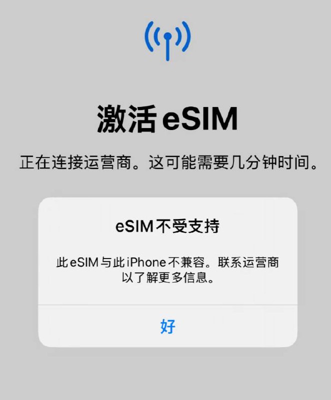 如何绕过 iOS 的 eSIM 下载限制在 iOS 设备上下载 eSIM 时，系统会先通过 smdp 服务器进行验证，俗称 “预览”（Preview）